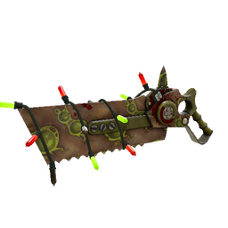 free tf2 item Unusual Festivized Professional Killstreak Tumor Toasted Amputator (Battle Scarred)