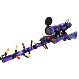 free tf2 item Festivized Ghost Town Sniper Rifle (Minimal Wear)