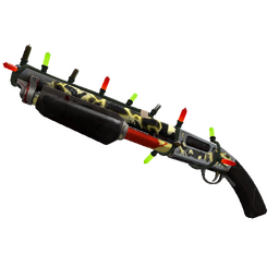 Festivized Electroshocked Shotgun (Battle Scarred)