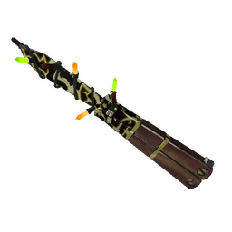 free tf2 item Unusual Festivized Professional Killstreak Electroshocked Knife (Minimal Wear)