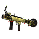 Festivized Electroshocked Rocket Launcher (Battle Scarred)