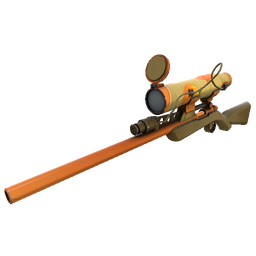 Pumpkin Pied Sniper Rifle (Minimal Wear)