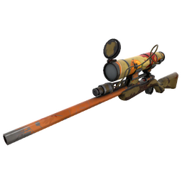 Pumpkin Pied Sniper Rifle (Battle Scarred)