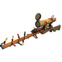 Festivized Pumpkin Pied Sniper Rifle (Well-Worn)