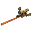 Pumpkin Pied Sniper Rifle (Well-Worn)