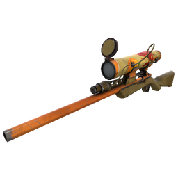 free tf2 item Pumpkin Pied Sniper Rifle (Well-Worn)