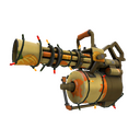 Strange Festivized Specialized Killstreak Pumpkin Pied Minigun (Minimal Wear)