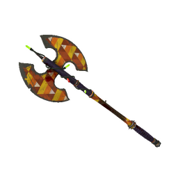 free tf2 item Strange Festivized Specialized Killstreak Candy Coated Scotsman's Skullcutter (Battle Scarred)