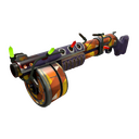 Unusual Festivized Professional Killstreak Candy Coated Panic Attack (Well-Worn) (Isotope)