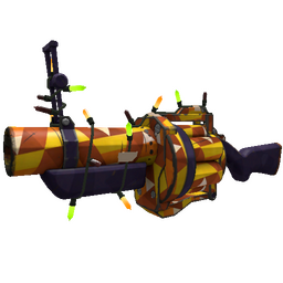 free tf2 item Unusual Festivized Specialized Killstreak Candy Coated Grenade Launcher (Minimal Wear)