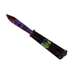 Spectrum Splattered Knife (Well-Worn)