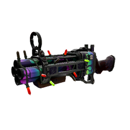 Festivized Spectrum Splattered Iron Bomber (Battle Scarred)