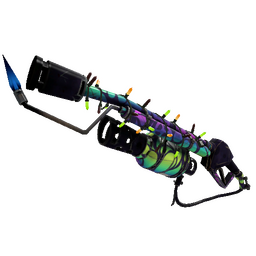 Festivized Specialized Killstreak Spectrum Splattered Flame Thrower (Field-Tested)