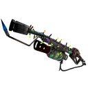 Strange Festivized Spectrum Splattered Flame Thrower (Battle Scarred)