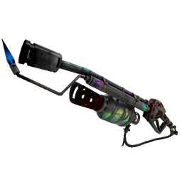 Spectrum Splattered Flame Thrower (Battle Scarred)