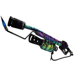 Spectrum Splattered Flame Thrower (Well-Worn)