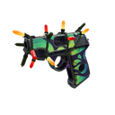 Festivized Spectrum Splattered Pistol (Well-Worn)