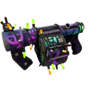 Strange Festivized Professional Killstreak Spectrum Splattered Stickybomb Launcher (Well-Worn)