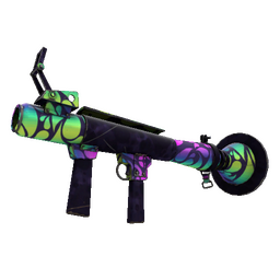 Spectrum Splattered Rocket Launcher (Minimal Wear)