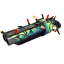 Festivized Killstreak Spectrum Splattered Scattergun (Well-Worn)