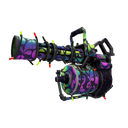 Festivized Spectrum Splattered Minigun (Well-Worn)