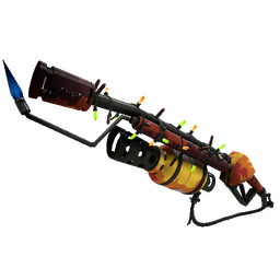 free tf2 item Strange Festivized Organ-ically Hellraised Flame Thrower (Factory New)