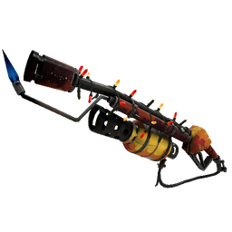 free tf2 item Strange Festivized Organ-ically Hellraised Flame Thrower (Field-Tested)