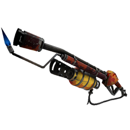 free tf2 item Organ-ically Hellraised Flame Thrower (Well-Worn)