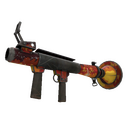 Unusual Killstreak Organ-ically Hellraised Rocket Launcher (Well-Worn) (Isotope)