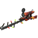 Unusual Festivized Killstreak Organ-ically Hellraised Sniper Rifle (Field-Tested) (Hot)