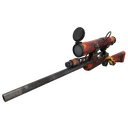 Strange Organ-ically Hellraised Sniper Rifle (Battle Scarred)