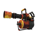 Unusual Specialized Killstreak Organ-ically Hellraised Minigun (Minimal Wear) (Cool)