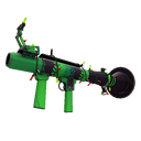 Unusual Festivized Professional Killstreak Helldriver Rocket Launcher (Minimal Wear) (Isotope)