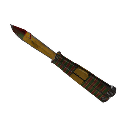 free tf2 item Winterland Wrapped Knife (Battle Scarred)