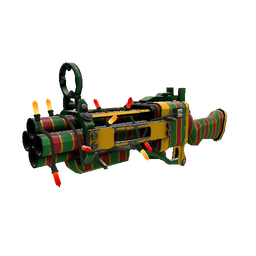 Festivized Killstreak Winterland Wrapped Iron Bomber (Minimal Wear)