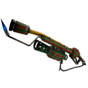 Strange Professional Killstreak Winterland Wrapped Flame Thrower (Well-Worn)