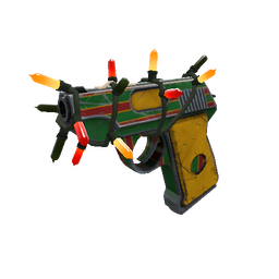 free tf2 item Festivized Winterland Wrapped Pistol (Well-Worn)