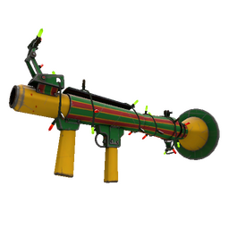 Festivized Winterland Wrapped Rocket Launcher (Field-Tested)
