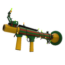 Strange Festivized Specialized Killstreak Winterland Wrapped Rocket Launcher (Minimal Wear)