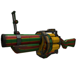 Winterland Wrapped Grenade Launcher (Battle Scarred)