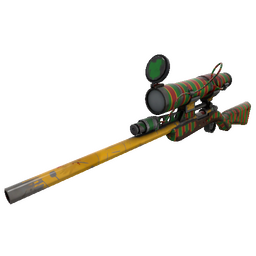 Winterland Wrapped Sniper Rifle (Battle Scarred)