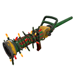 Festivized Winterland Wrapped Medi Gun (Battle Scarred)