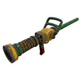 Winterland Wrapped Medi Gun (Battle Scarred)