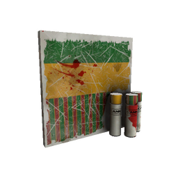 free tf2 item Winterland Wrapped War Paint (Battle Scarred)