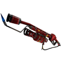 Strange Unusual Professional Killstreak Gift Wrapped Flame Thrower (Well-Worn) (Cool)