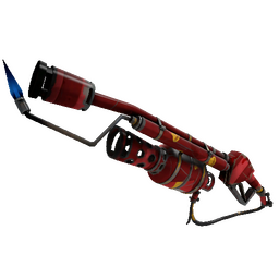 Strange Gift Wrapped Flame Thrower (Well-Worn)
