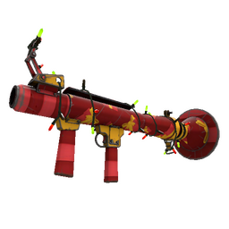 free tf2 item Strange Festivized Specialized Killstreak Gift Wrapped Rocket Launcher (Field-Tested)