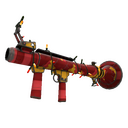 Strange Festivized Gift Wrapped Rocket Launcher (Well-Worn)