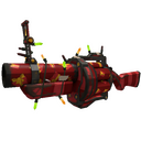 Unusual Festivized Gift Wrapped Grenade Launcher (Well-Worn) (Isotope)
