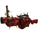 Strange Festivized Killstreak Gift Wrapped Grenade Launcher (Well-Worn)